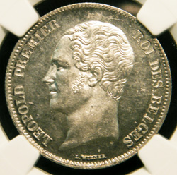 1848 Silver 2.5 FRANC  "SMALL HEAD"