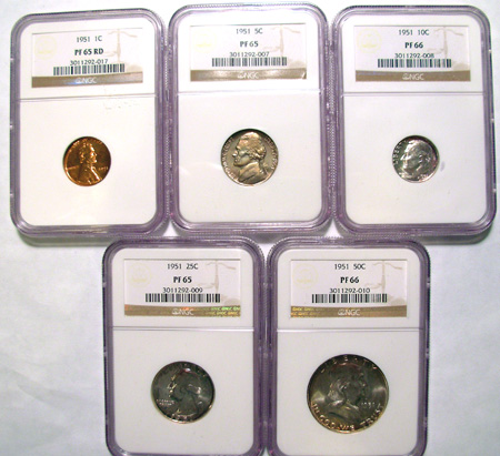 1951 Proof Set