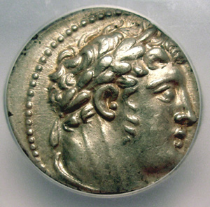 Greek SILVER Tetradrachm(SHEKEL) 92-91 B.C. Tyre in Phoenicia