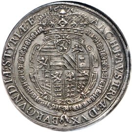 Reverse of 1670