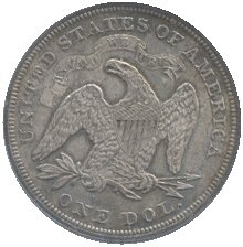 Reverse of 1872